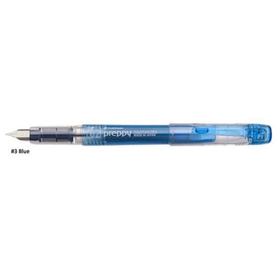 PLATINUM PREPPY PEN BLUE 02 Platinum Preppy Fountain Pen Extra-Fine