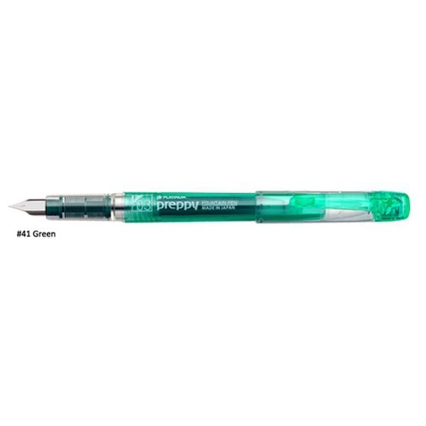 PLATINUM PREPPY PEN GREEN 03 Platinum Preppy Fountain Pen