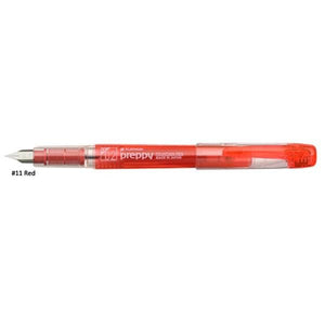 PLATINUM PREPPY PEN RED 02 Platinum Preppy Fountain Pen Extra-Fine