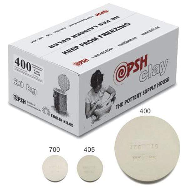 POTTERY SUPPLY HOUSE FIRING CLAY Firing Clay White 22lb Bag