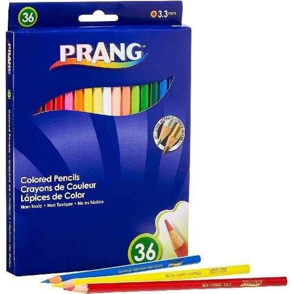 PRANG COLOURED PENCILS Prang - Coloured Pencils - 36 Colours