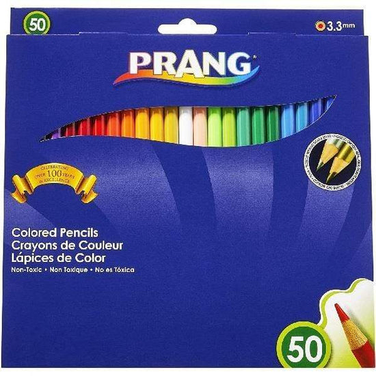 PRANG COLOURED PENCILS Prang - Coloured Pencils - 50 Colours