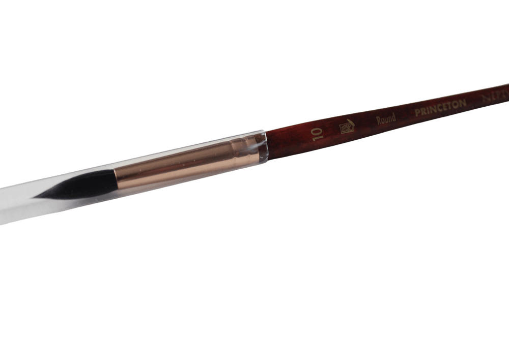 Princeton Artist Brush Co. Synthetic Brush Princeton - Neptune - Synthetic Squirrel Brush - Round - Size 10 - Item #4750R-10