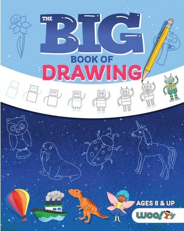 Raincoast Books Book The Big Book of Drawing by Woo! Jr.