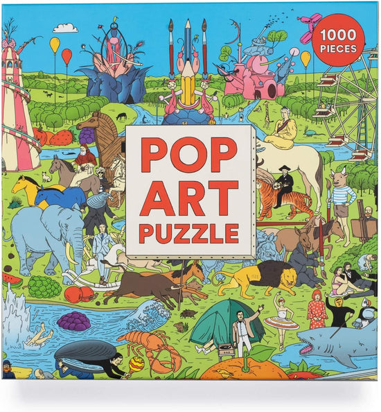 Raincoast Books Novelty Pop Art Puzzle - 1000 Piece Jigsaw