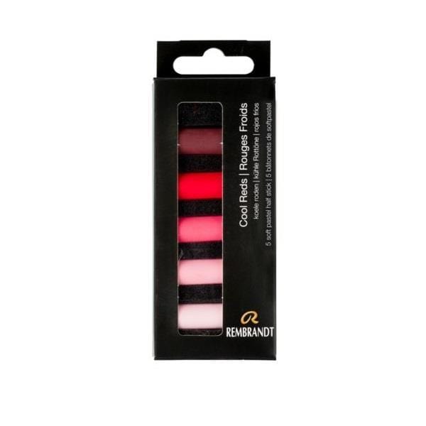 REMBRANDT SOFT PASTEL Rembrandt Soft Pastels Set of 5 - Cool Reds