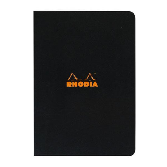 RHODIA NOTEBOOK BLACK Rhodia Classic Notebook Lined - 8.2x11.7"