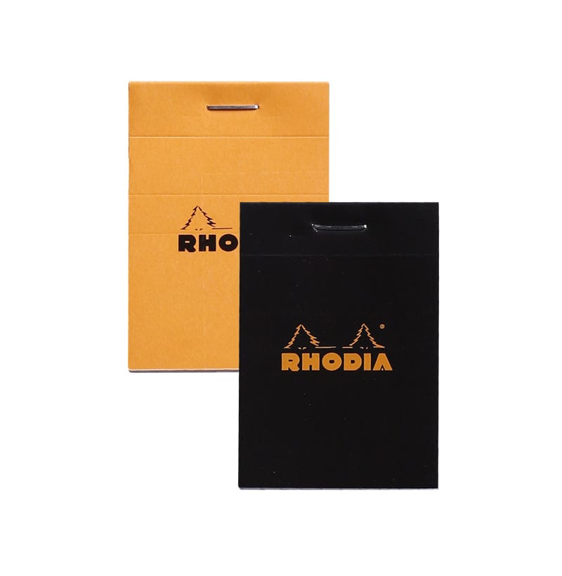 RHODIA Notepad - Ruled Rhodia - Top-Stapled Notepads - Lined Paper - 2.9x4.1"