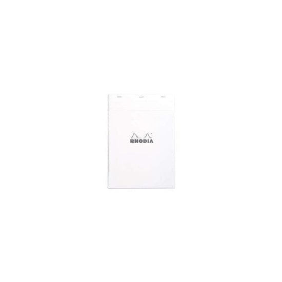 RHODIA Notepad - Ruled WHITE - 11601 Rhodia - Top-Stapled Notepads - Lined Paper - 2.9x4.1"
