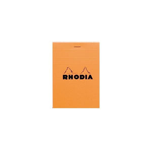 RHODIA PAD ORANGE Rhodia Stapled Pad Grid - 3.25x4.75"