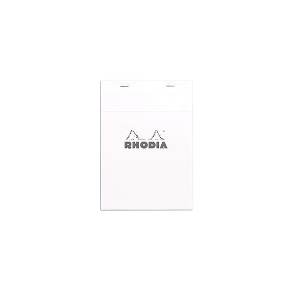 
                
                    Load image into Gallery viewer, RHODIA PAD WHITE Rhodia Stapled Pad Grid - 3.25x4.75&amp;quot;
                
            