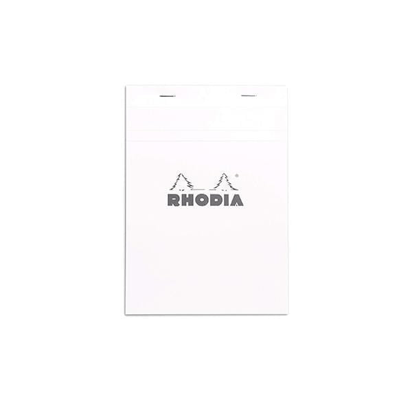 RHODIA PAD WHITE Rhodia Stapled Pad Grid - 4x5.75"