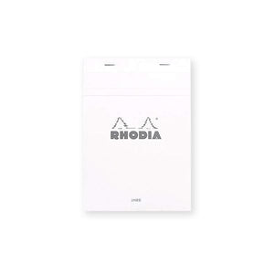 
                
                    Load image into Gallery viewer, RHODIA PAD WHITE Rhodia Stapled Pad Lined - 5.75x8.25&amp;quot;
                
            