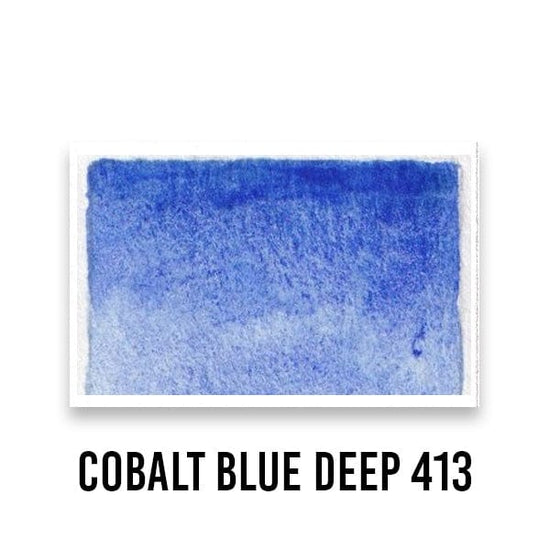 ROMAN SZMAL W/C FULL PANS COBALT BLUE DEEP 413 Roman Szmal - Aquarius Watercolours - Individual Full Pans -  Series 4