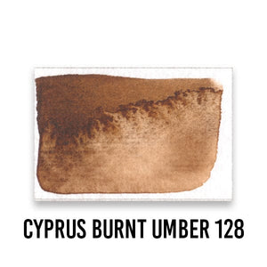 ROMAN SZMAL W/C FULL PANS CYPRUS BURNT UMBER Roman Szmal - Aquarius Watercolours - Individual Full Pans -  Series 1