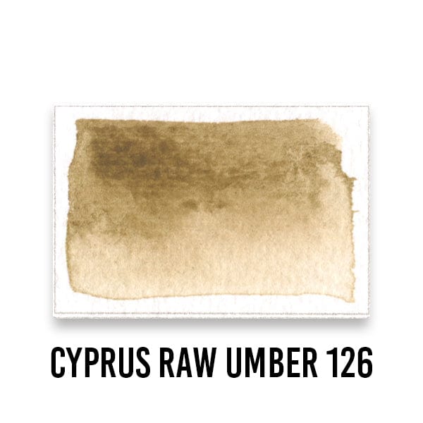 ROMAN SZMAL W/C FULL PANS CYPRUS RAW UMBER Roman Szmal - Aquarius Watercolours - Individual Full Pans -  Series 1
