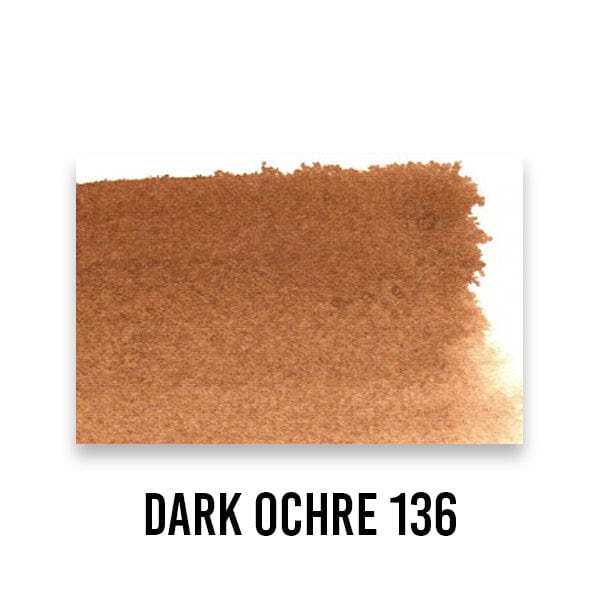 ROMAN SZMAL W/C FULL PANS DARK OCHRE 136 Roman Szmal - Aquarius Watercolours - Individual Full Pans -  Series 1