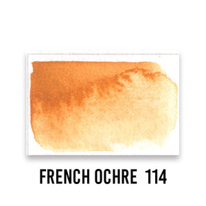 ROMAN SZMAL W/C FULL PANS FRENCH OCHRE Roman Szmal - Aquarius Watercolours - Individual Full Pans -  Series 1
