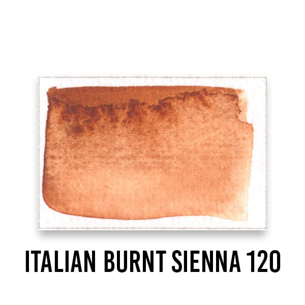 ROMAN SZMAL W/C FULL PANS ITALIAN BURNT SIENNA Roman Szmal - Aquarius Watercolours - Individual Full Pans -  Series 1
