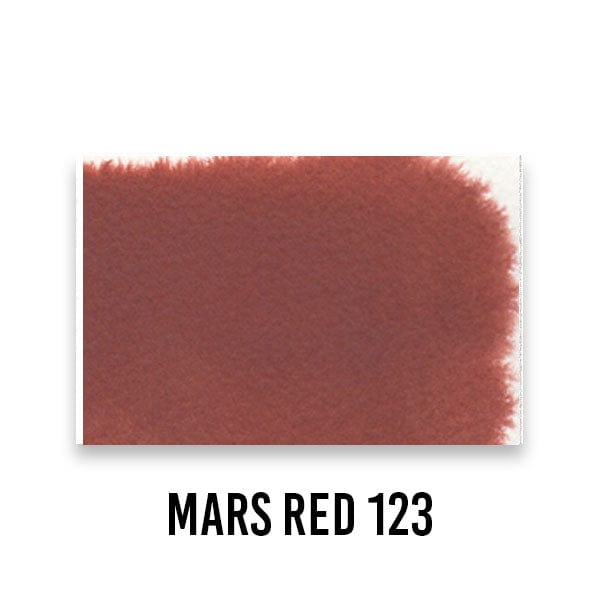 ROMAN SZMAL W/C FULL PANS MARS RED 123 Roman Szmal - Aquarius Watercolours - Individual Full Pans -  Series 1