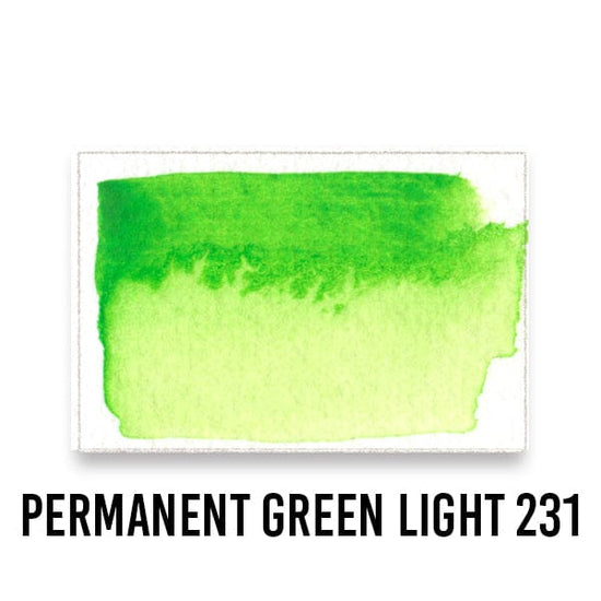 ROMAN SZMAL W/C FULL PANS PERMANENT GREEN LIGHT Roman Szmal - Aquarius Watercolours - Individual Full Pans -  Series 2