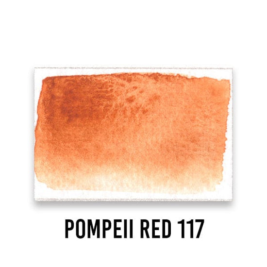 ROMAN SZMAL W/C FULL PANS POMPEII RED Roman Szmal - Aquarius Watercolours - Individual Full Pans -  Series 1