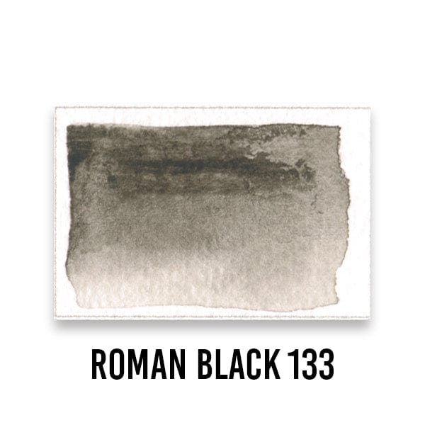 ROMAN SZMAL W/C FULL PANS ROMAN BLACK Roman Szmal - Aquarius Watercolours - Individual Full Pans -  Series 1