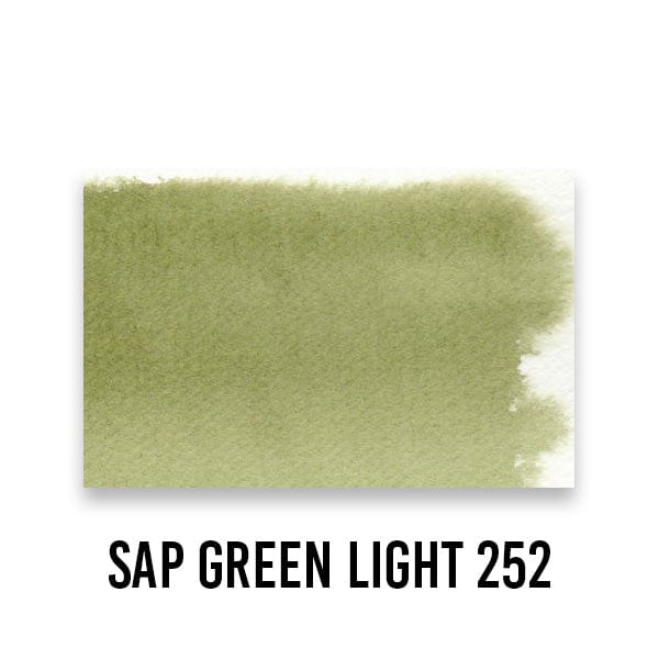 ROMAN SZMAL W/C FULL PANS SAP GREEN LIGHT 252 Roman Szmal - Aquarius Watercolours - Individual Full Pans -  Series 2
