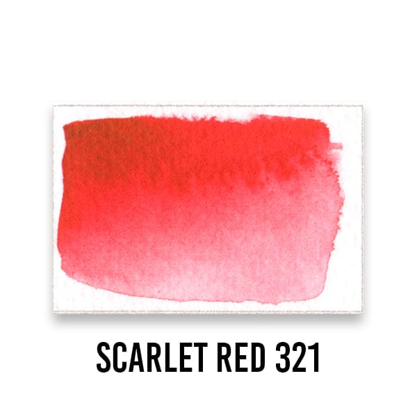 ROMAN SZMAL W/C FULL PANS SCARLET RED Roman Szmal - Aquarius Watercolours - Individual Full Pans -  Series 3