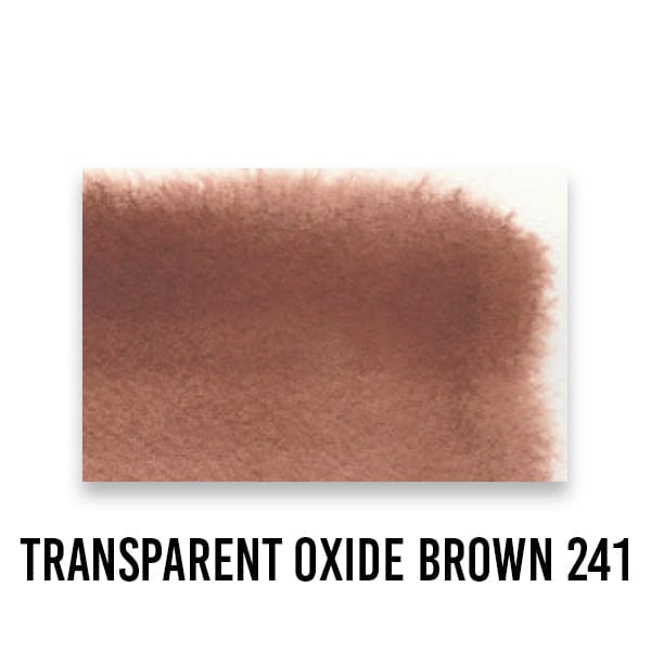 ROMAN SZMAL W/C FULL PANS TRANSPARENT OXIDE BROWN 241 Roman Szmal - Aquarius Watercolours - Individual Full Pans -  Series 2