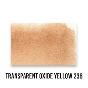 ROMAN SZMAL W/C FULL PANS TRANSPARENT OXIDE YELLOW 236 Roman Szmal - Aquarius Watercolours - Individual Full Pans -  Series 2