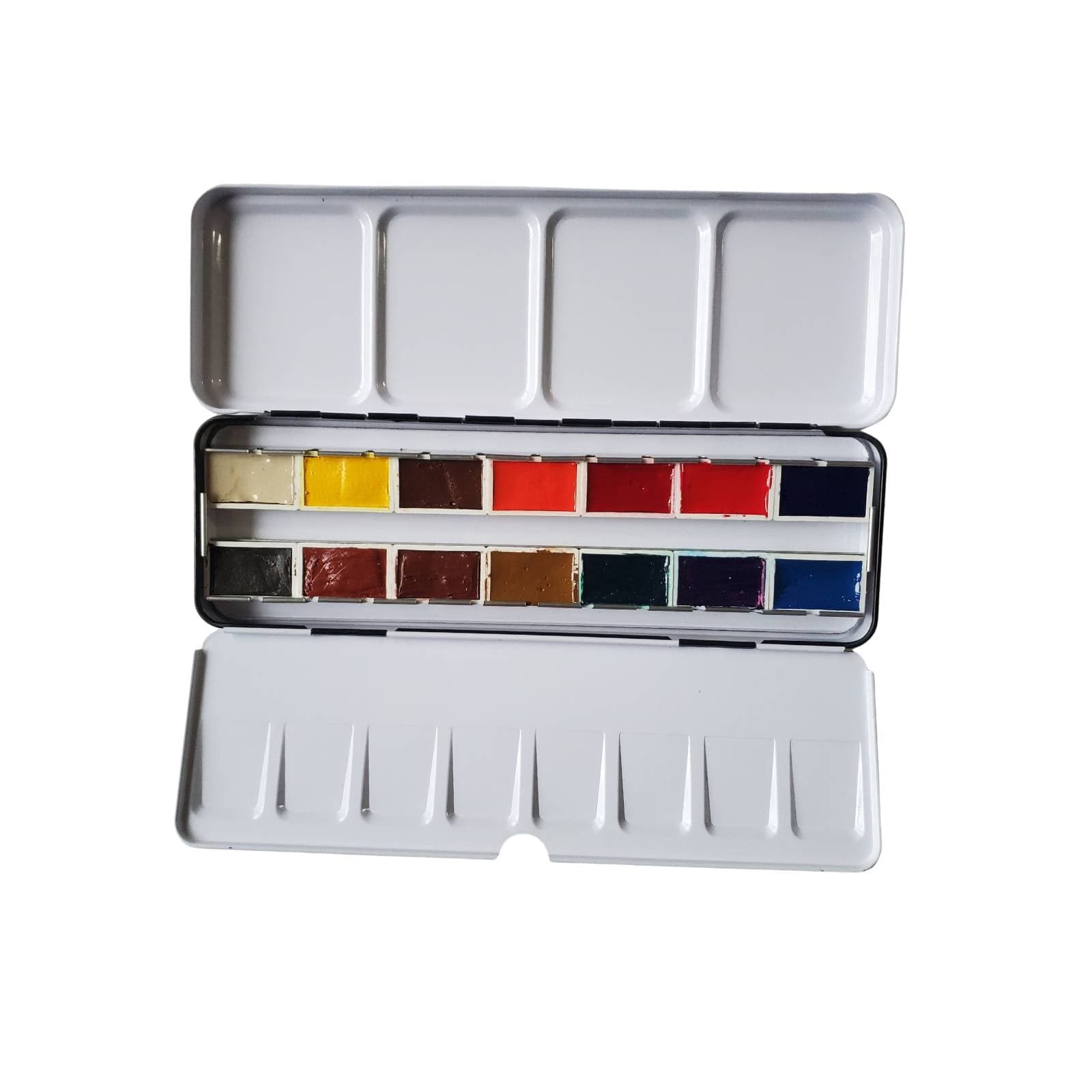 Roman Szmal Aquarius Watercolour Set Mixing Palette 14 Full Pans