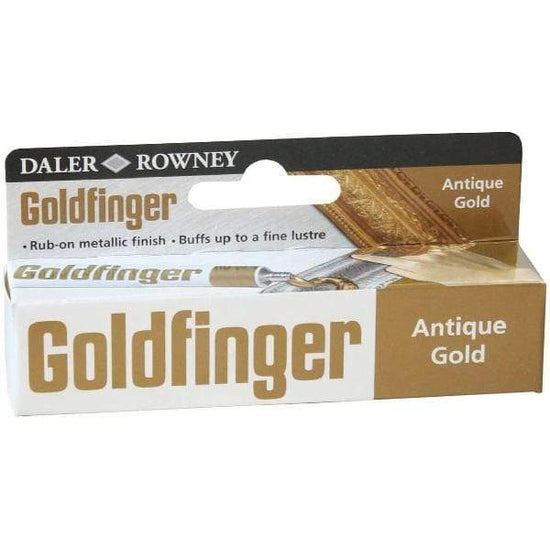 ROWNEY GOLDFINGER RUB-ON METALLIC FINISH ANTIQUE GOLD Daler  Rowney - Goldfinger Rub-On Metal