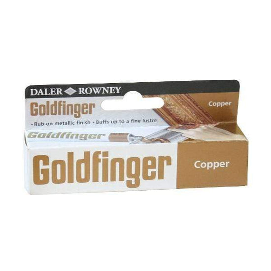 ROWNEY GOLDFINGER RUB-ON METALLIC FINISH COPPER Daler  Rowney - Goldfinger Rub-On Metal