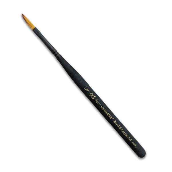 ROYAL LANGNICKEL Mini Brush Royal & Langnickel - Majestic Mini Brush - Dagger - Size 1/8 - Item #R4200G-1/8