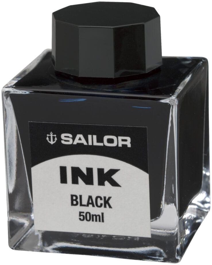 
                
                    Load image into Gallery viewer, SAILOR Ink BLACK Sailor - Dye Based Ink - 50mL Bottles
                
            