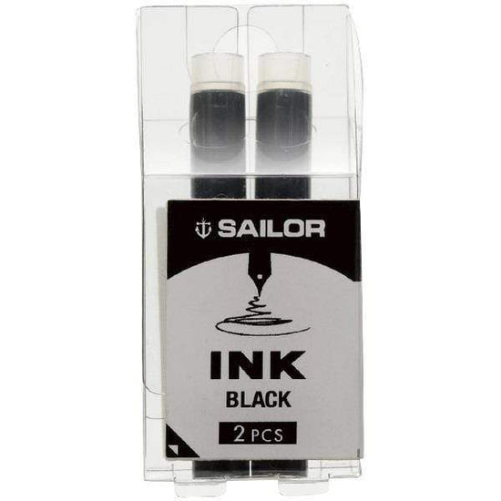 SAILOR INK CARTRIDGES Sailor - Ink Cartridges - 2 Pack - Black