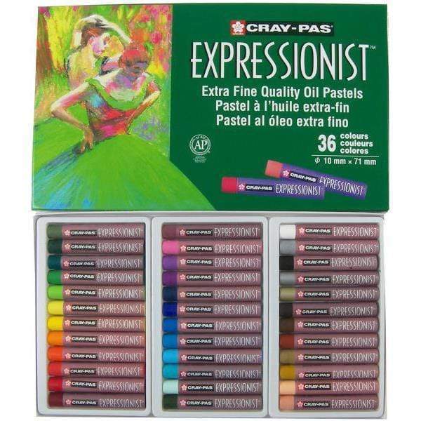 SAKURA CRAY-PAS EXPRESSIONIST OIL PASTEL Cray-Pas Expressionist Oil Pastel Set of 36