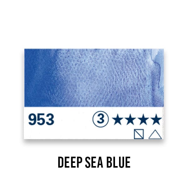 Schmincke Deep Sea Blue Schmincke - Horadam Aquarell - Super Granulation Watercolour - 15mL Tubes