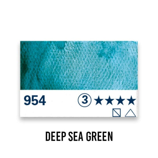 Schmincke Deep Sea Green Schmincke - Horadam Aquarell - Super Granulation Watercolour - 15mL Tubes