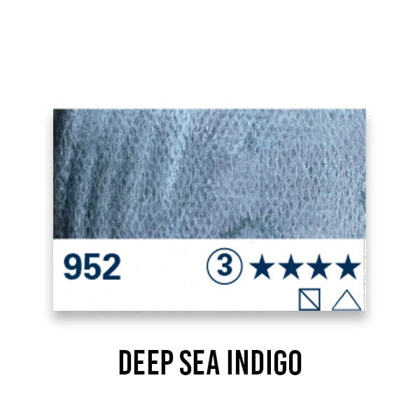 Schmincke Deep Sea Indigo Schmincke - Horadam Aquarell - Super Granulation Watercolour - 15mL Tubes