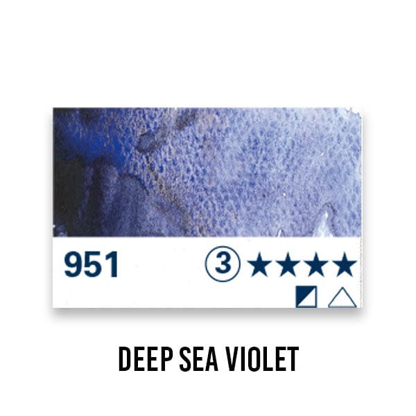 Schmincke Deep Sea Violet Schmincke - Horadam Aquarell - Super Granulation Watercolour - 15mL Tubes