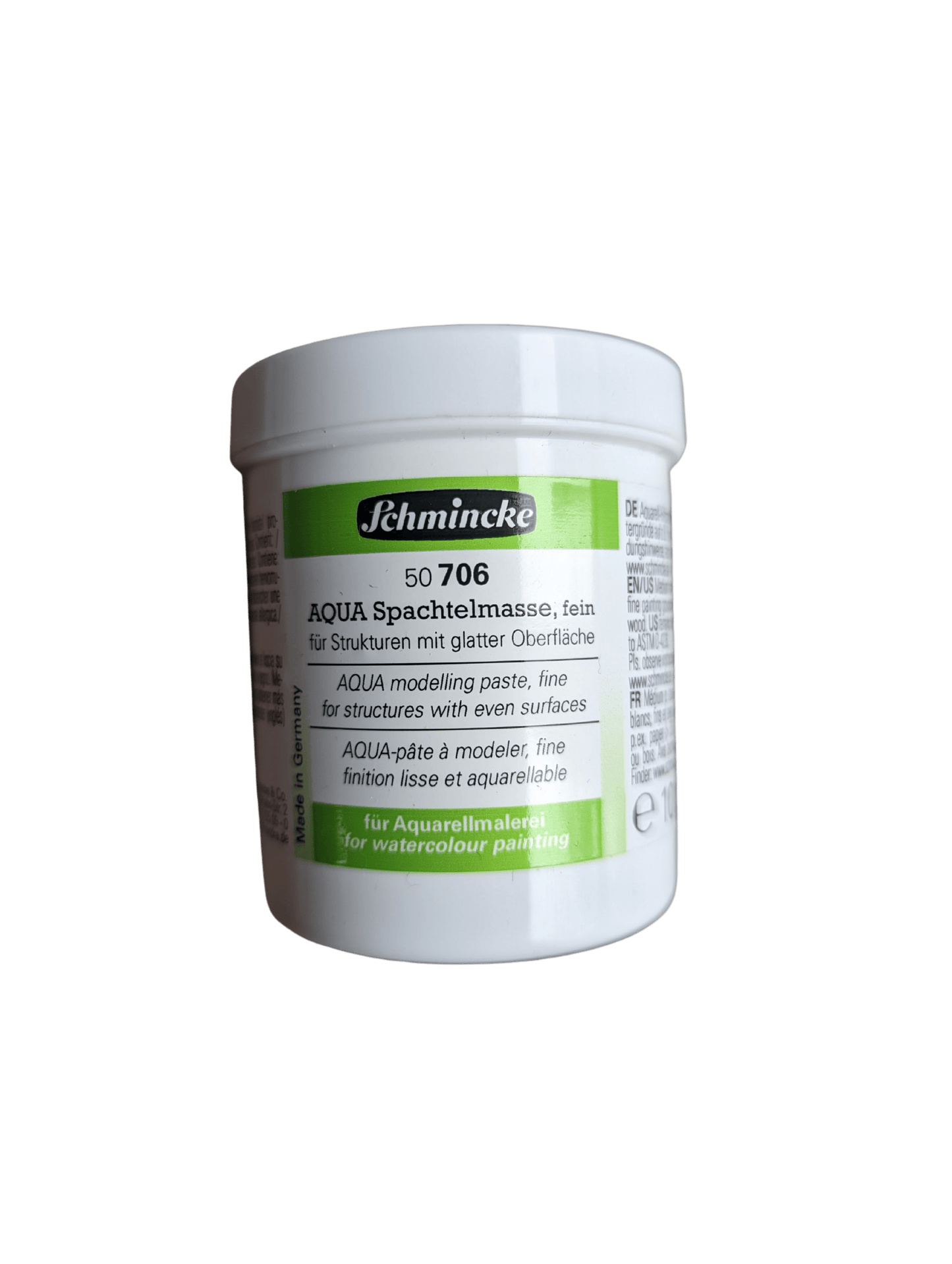Fine Modelling Paste Schmincke - AQUA - Modelling Paste - Fine | Gwartzman's – Gwartzman's ...
