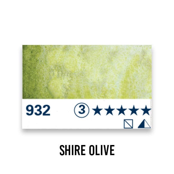 Schmincke Shire Olive Schmincke - Horadam Aquarell - Super Granulation Watercolour - 15mL Tubes
