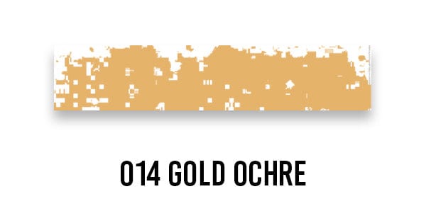 Schmincke SOFT PASTEL 014 Gold Ochre Schmincke - Extra-Soft Artists' Pastels - Individual Medium Tints (Series H)