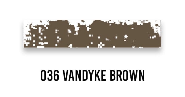 Schmincke SOFT PASTEL 036 Vandyke Brown Schmincke - Extra-Soft Artists' Pastels - Individual Shades (Series B)