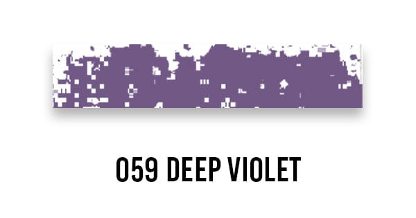 Schmincke SOFT PASTEL 059 Deep Violet Schmincke - Extra-Soft Artists' Pastels - Individual Medium Tints (Series H)