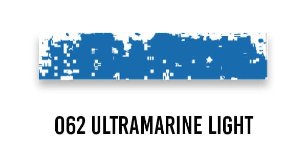 Schmincke SOFT PASTEL 062 Ultramarine Light Schmincke - Extra-Soft Artists' Pastels - Individual Pure Colours (Series D)