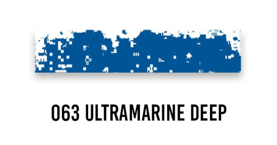 Schmincke SOFT PASTEL 063 Ultramarine Deep Schmincke - Extra-Soft Artists' Pastels - Individual Pure Colours (Series D)