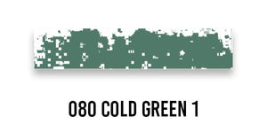 Schmincke SOFT PASTEL 080 Cold Green 1 Schmincke - Extra-Soft Artists' Pastels - Individual Shades (Series B)